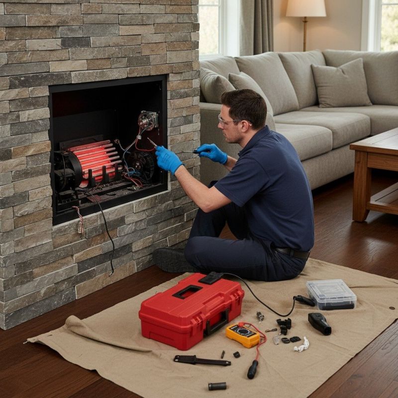 Stone Fireplace Repair Service