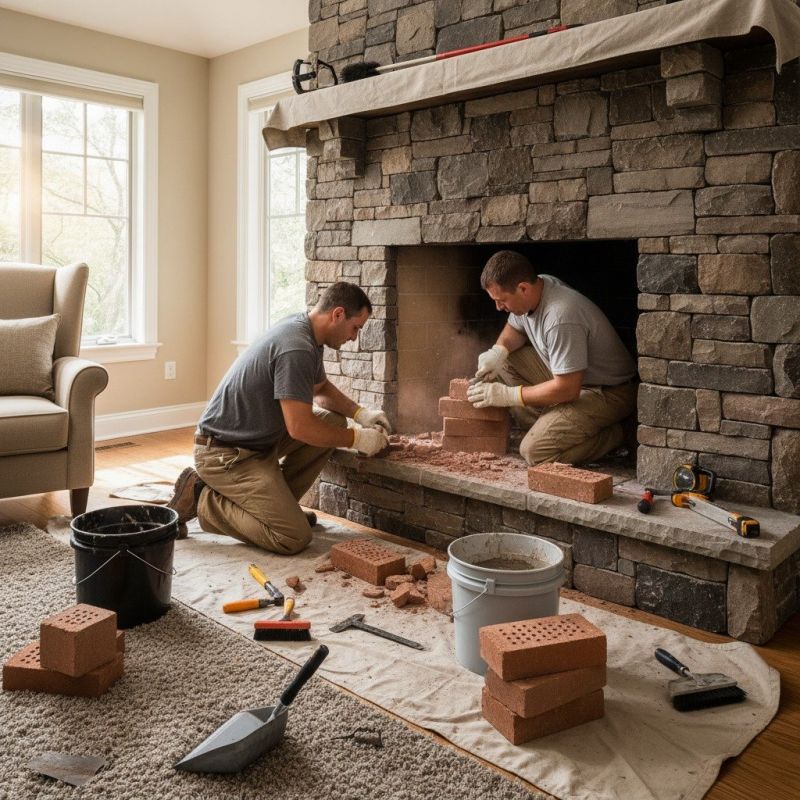 Contact About Stone Fireplace Repair
