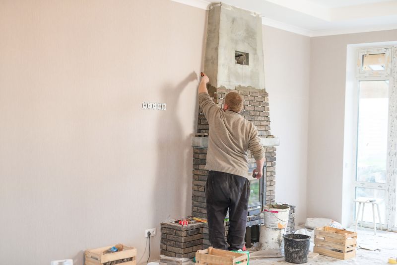 Stone Fireplace Repair