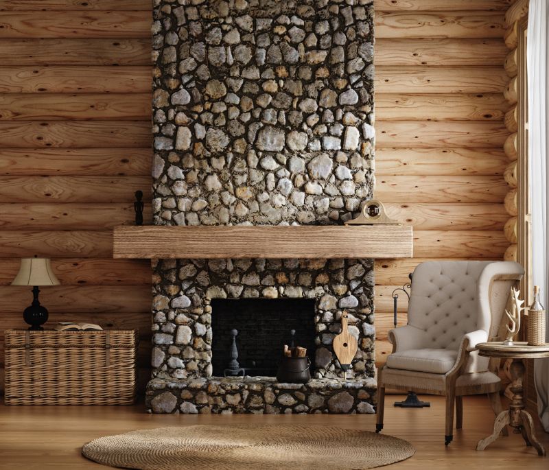 Stone Fireplace Repair