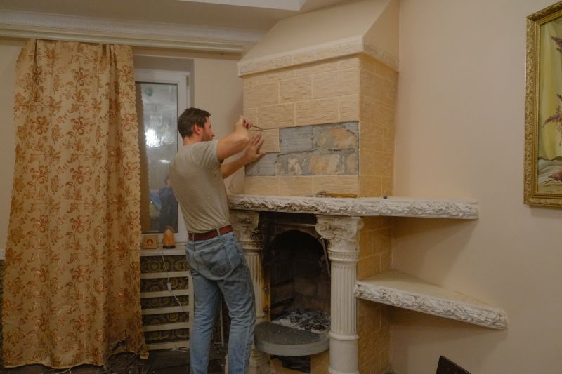 Stone Fireplace Repair